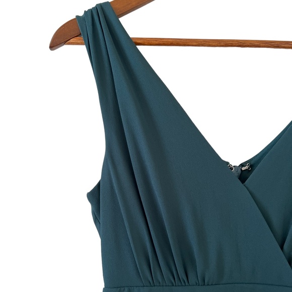 Lulu's Forest Green Sleeveless Maxi Dress Size XS - Picture 3 of 13